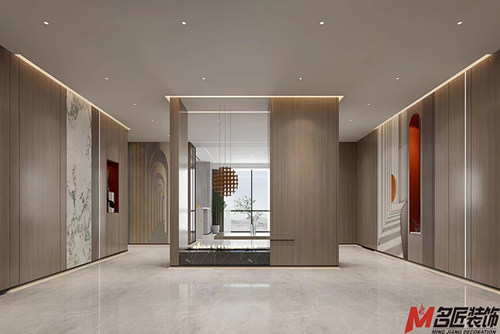 无锡300平米现代简约风格蠡湖香樟园室内装修设计案例